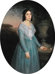 Portret van Marie-Célina Brieu